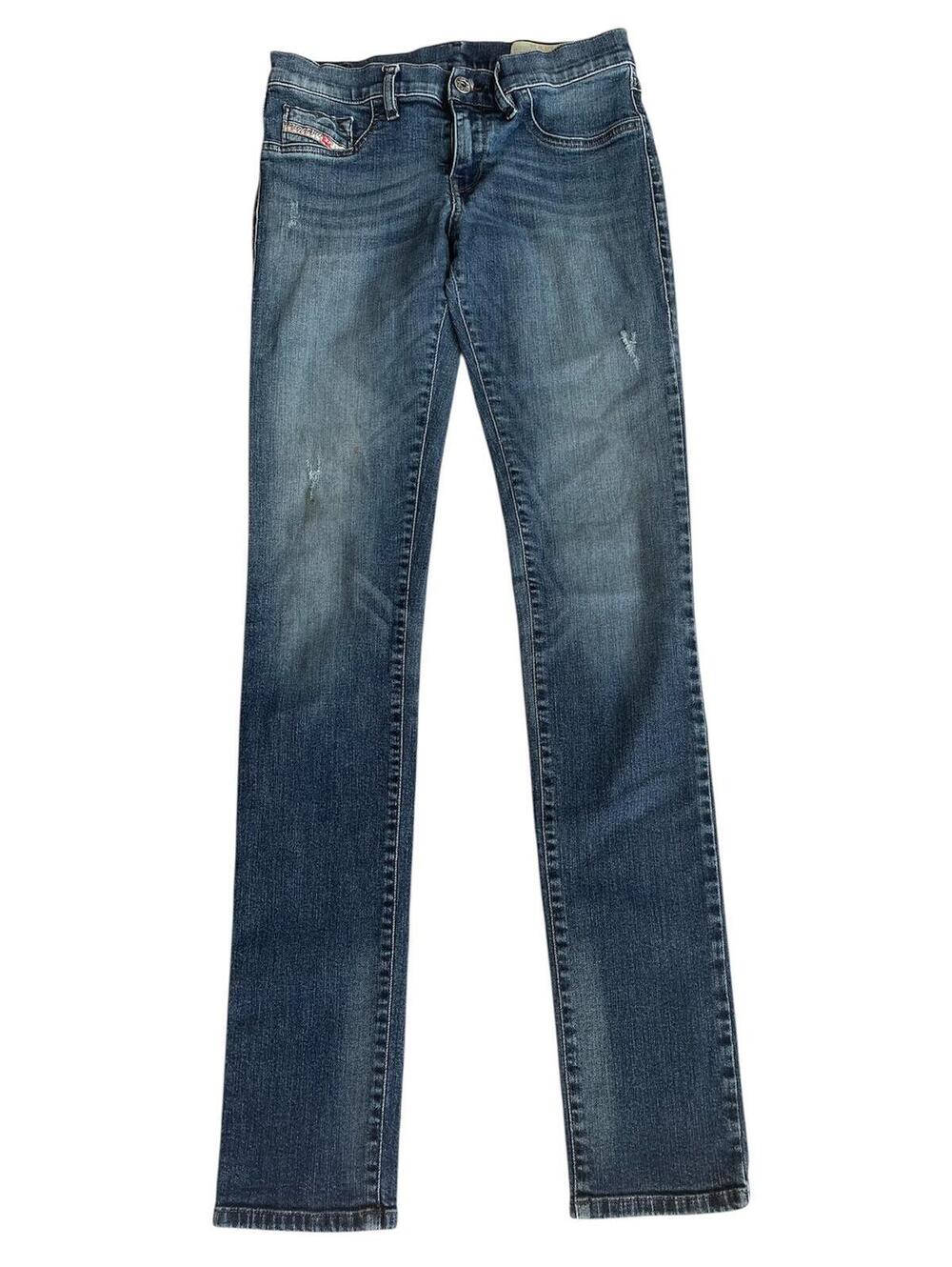 Diesel‎ Livier Super Slim Jegging Jeans Women’s 28 Stretch Low Waist Blue